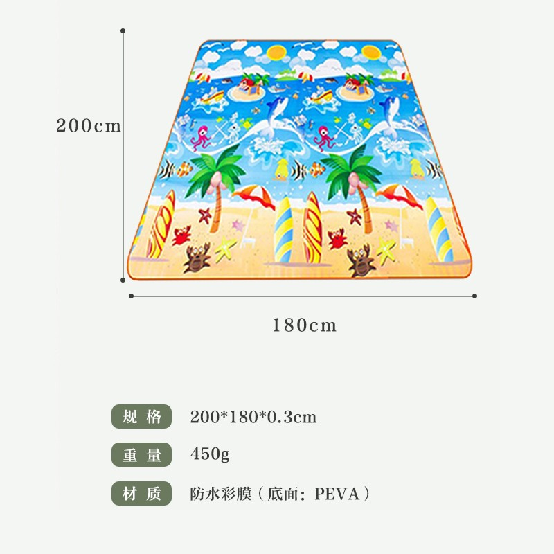 Maki zaza户外春游加厚防潮垫野餐垫-PE款MKZ-010