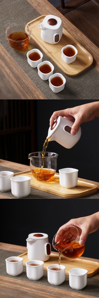 企航旅行茶具套组