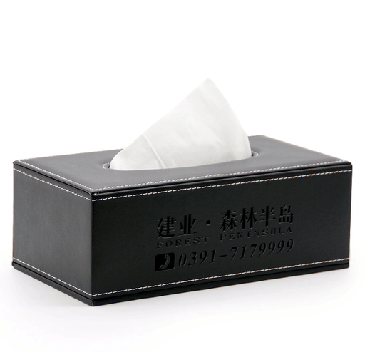 皮质纸巾筒纸抽盒