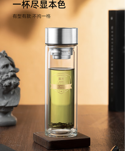 富光铭宜抗菌玻璃杯